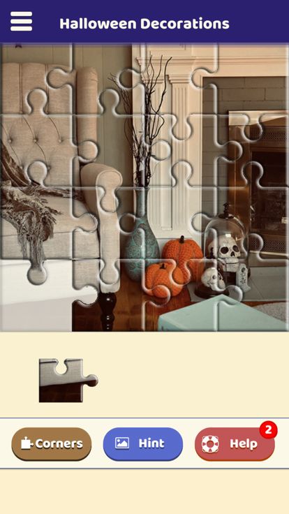Halloween Decorations Puzzle游戏截图