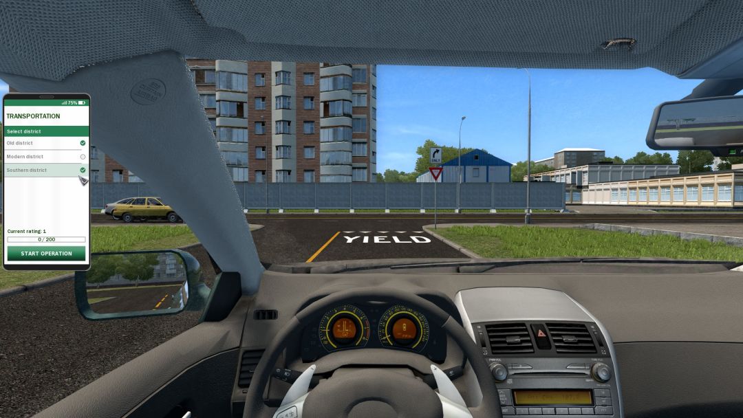 City Car Driving游戏截图