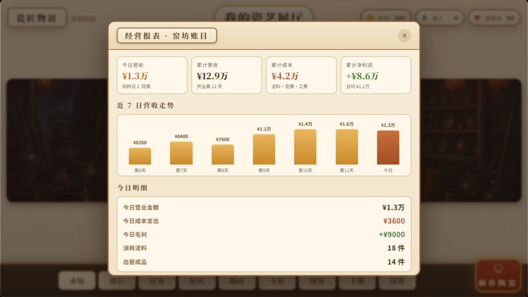 我开了家陶瓷厂游戏截图