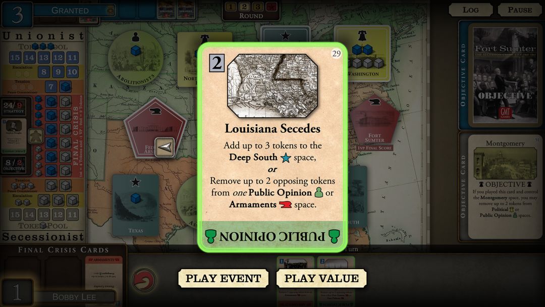 Fort Sumter: The Secession Crisis游戏截图