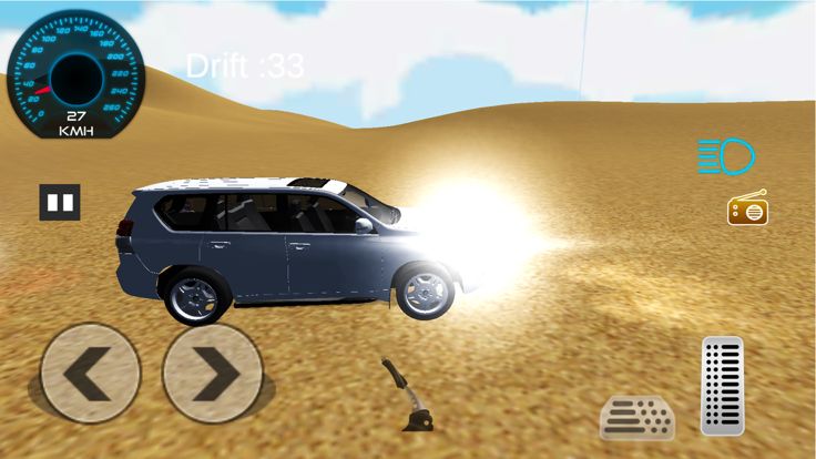 迪拜沙漠野生动物园汽车漂移游戏截图