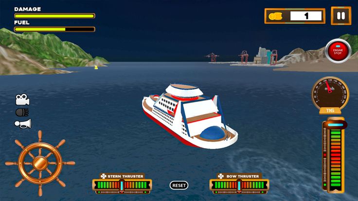 Cruise Ship Driving Games游戏截图