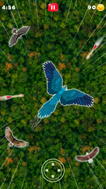 Flying Bird Skyline Adventure游戏截图