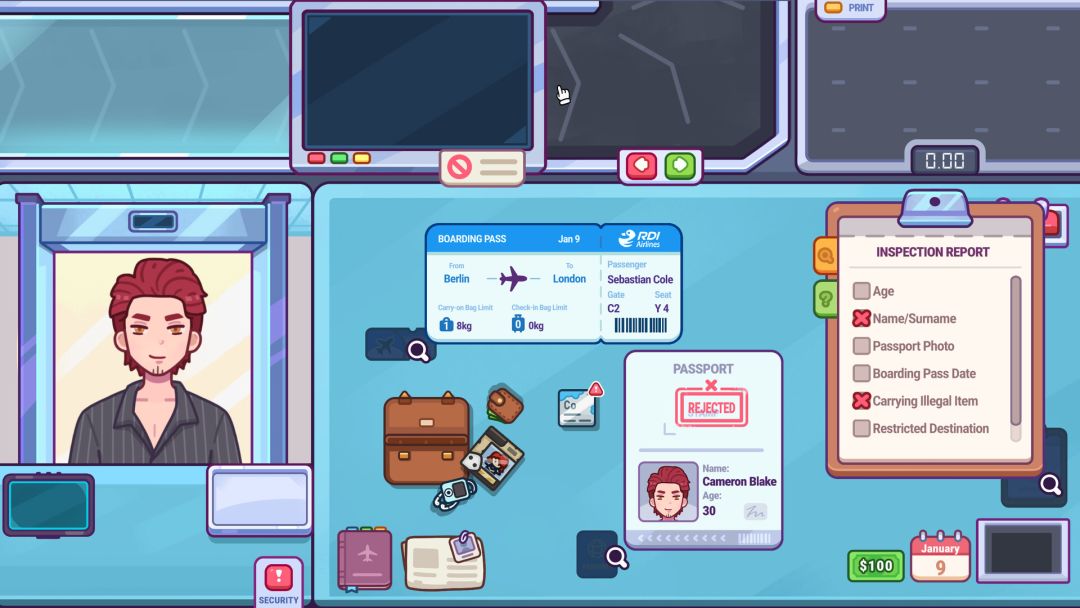 机场安检模拟器游戏截图