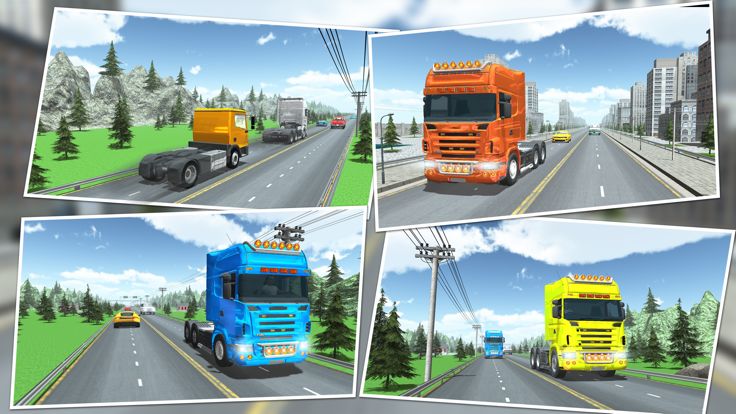 Racing In Truck游戏截图