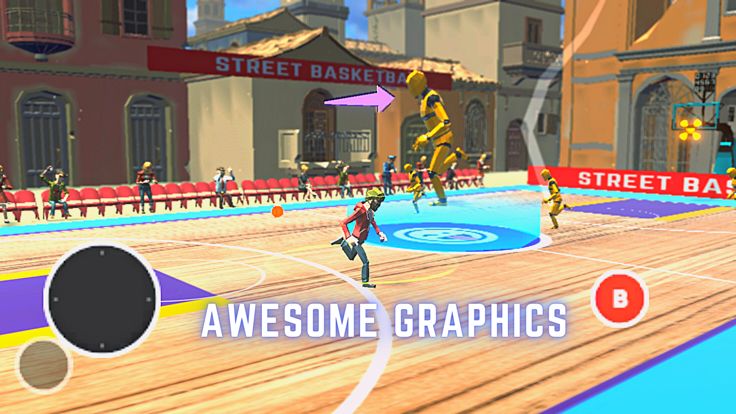 BasketBall Smash dunk shoot游戏截图