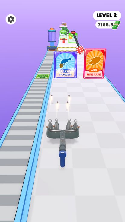 Multi Barrel Run 3D游戏截图