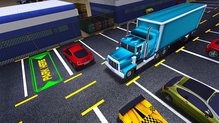 Airport Airplane Cargo Truck Parking Simulator 3D游戏截图