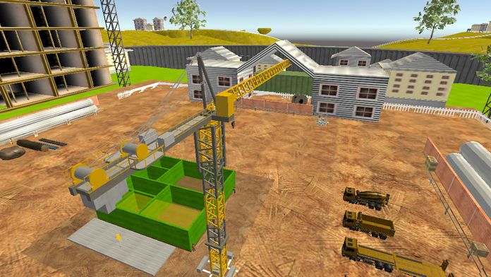 Heavy Excavator Crane Sim 3D游戏截图