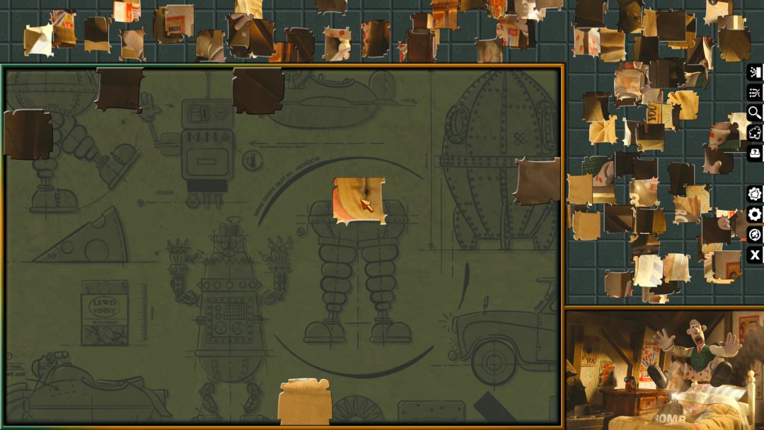Pixel Puzzles Aardman Jigsaws游戏截图