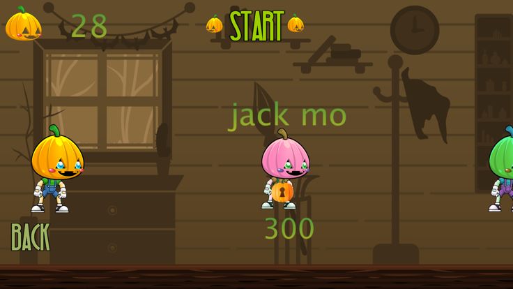 Jack Run Halloween Hunted Land游戏截图
