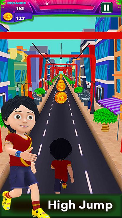 Subway Shiva City Run游戏截图