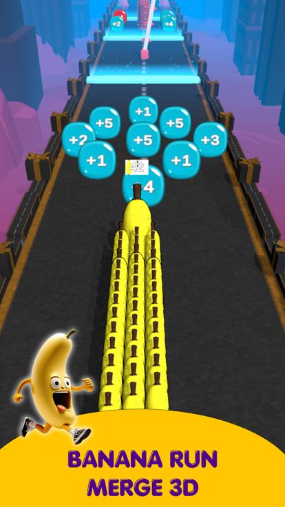 Banana Run Merge 3D游戏截图