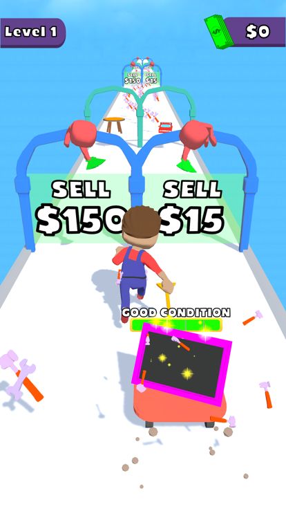 Second Hand Runner游戏截图