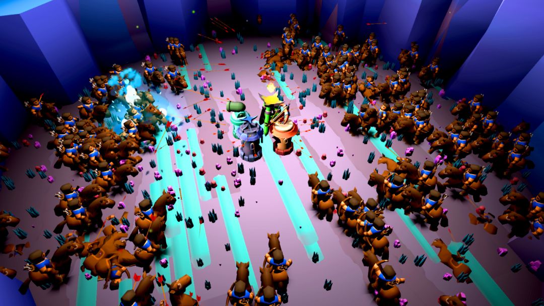 万人割草塔防游戏截图