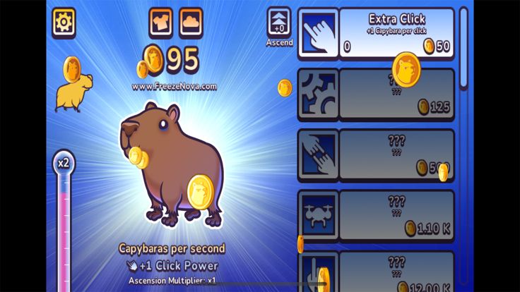 Capybara Clicker Pro游戏截图