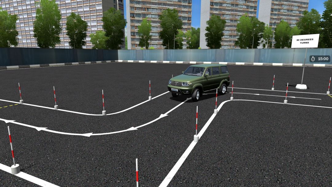 City Car Driving游戏截图