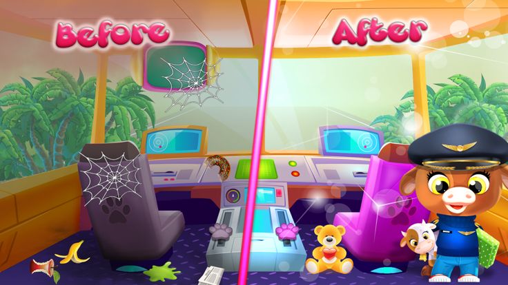 动物世界机场生活游戏截图