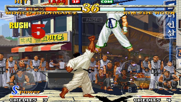 GAROU: MARK OF THE WOLVES游戏截图