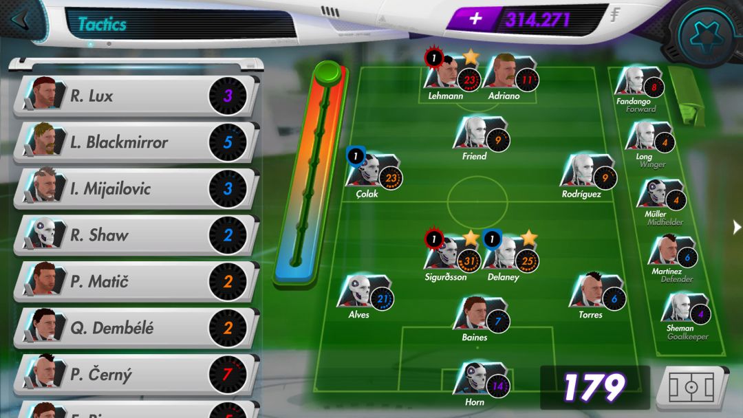 Futuball - Future Football Manager Game游戏截图