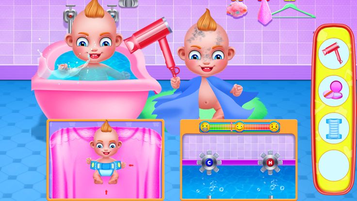 照顾蓝莓宝宝-女孩护理游戏游戏截图