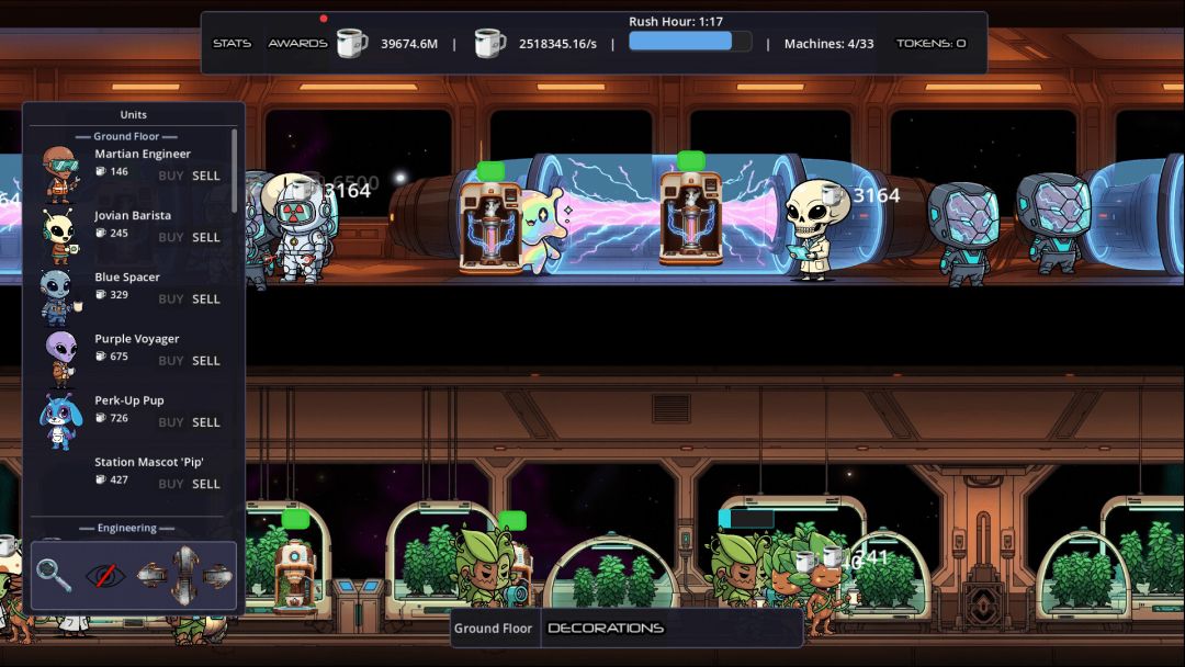 Starbrew Station游戏截图