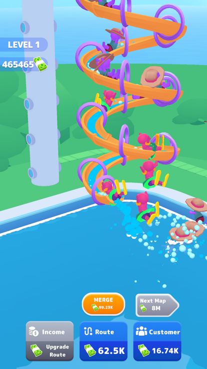 Idle Aquapark 3D游戏截图