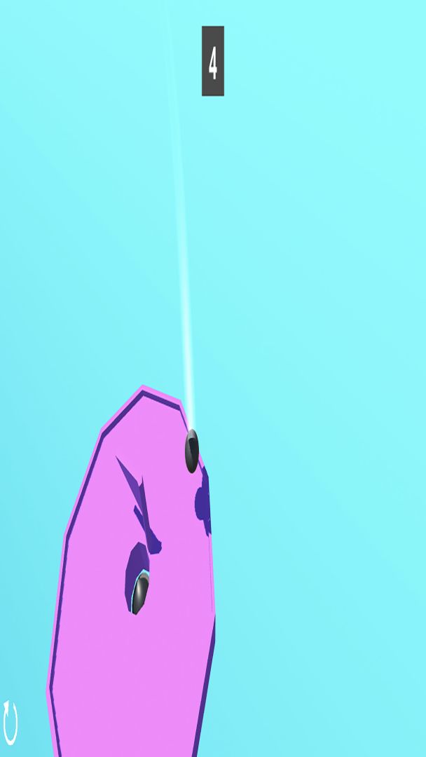 滚动小球游戏截图