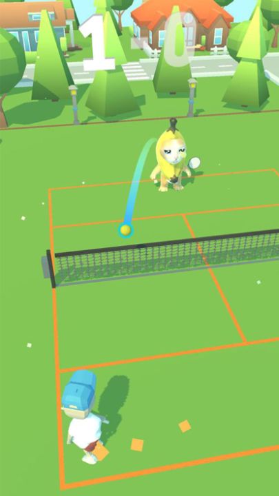 City Cat Tennis Adventure游戏截图