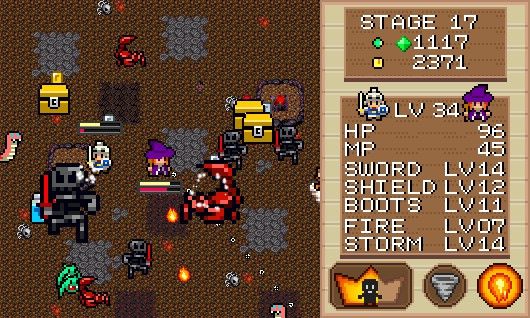 Witch and Hero(魔女と勇者)游戏截图