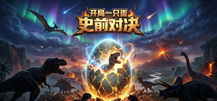 开局一只蛋：史前对决 封面