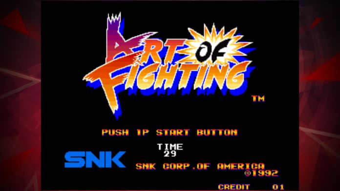 ART OF FIGHTING ACA NEOGEO游戏截图