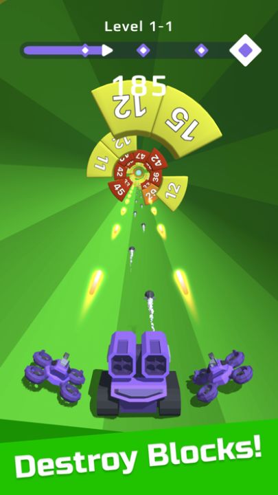 Tank Hero 3D Challenge游戏截图