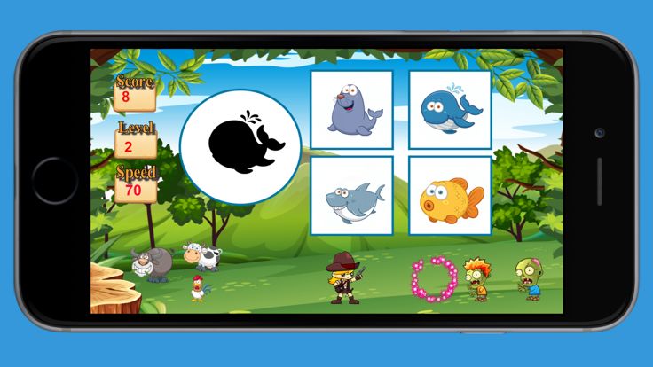 Guess Picture in Zombie Forest游戏截图