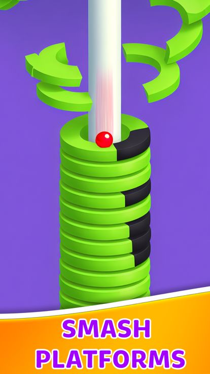 Helix Paint Ball - jump Stack游戏截图