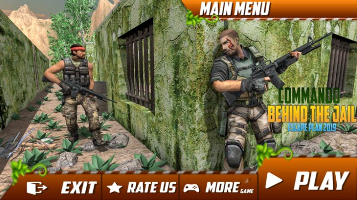 Commando Behind The Jail游戏截图