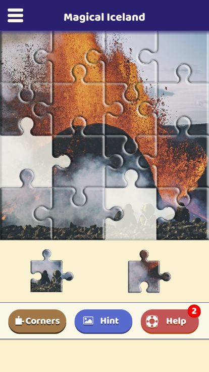 Magical Iceland Puzzle游戏截图