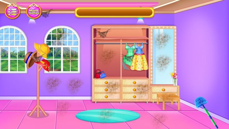 Doll House Design And Cleanup游戏截图