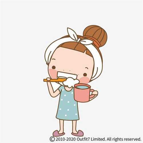 按时刷牙很重要，和安吉拉一起来保护牙齿截图