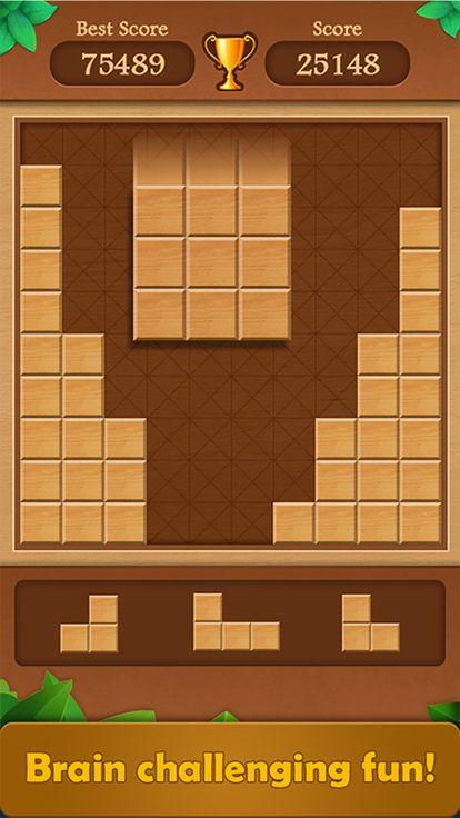 Wood Block Puzzle Game 2022游戏截图