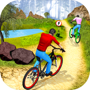 下坡 自行车 种族icon