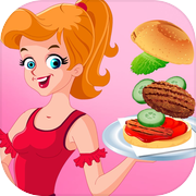 宝贝汉堡厨师icon
