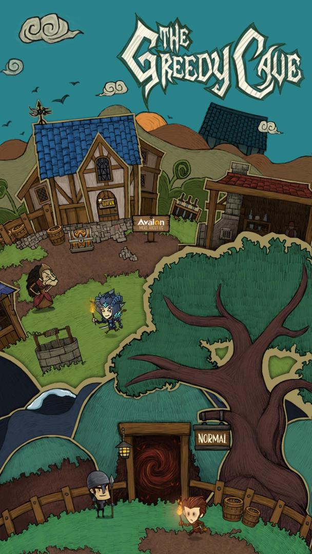 貪婪洞窟(The Greedy Cave)游戏截图