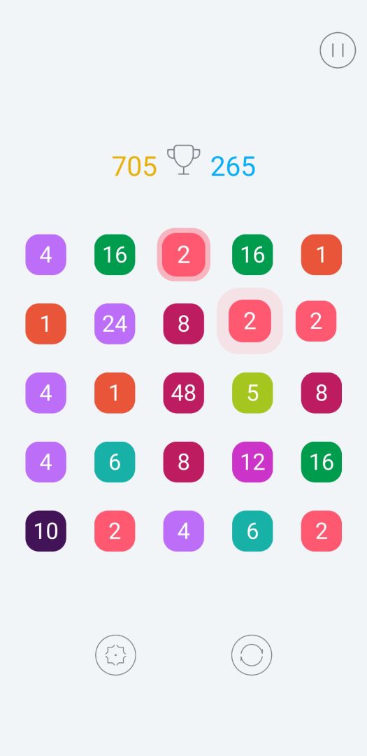 数字连线游戏截图