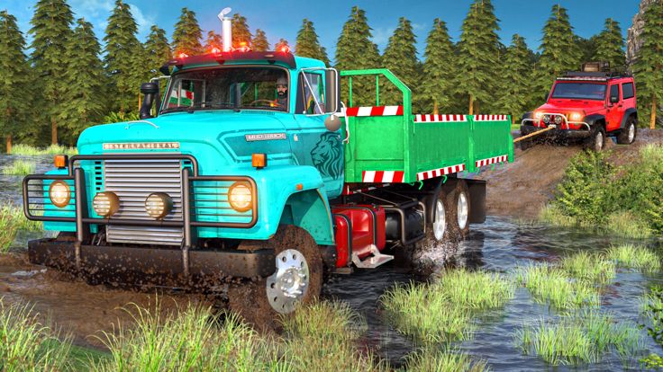 Mud Truck Simulator Games 3D游戏截图