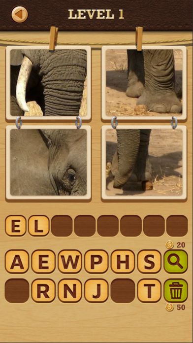 4 Pics Puzzle: Guess 1 Word游戏截图