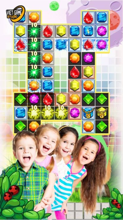 钻石爆爆乐 - Explosion Jewel 2016 Star World Puzzle Adventure Edition classic游戏截图