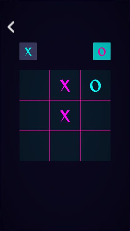 Tic Tac Toe - Glow, XO Game游戏截图