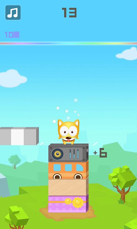 跳跳跳一直跳游戏截图