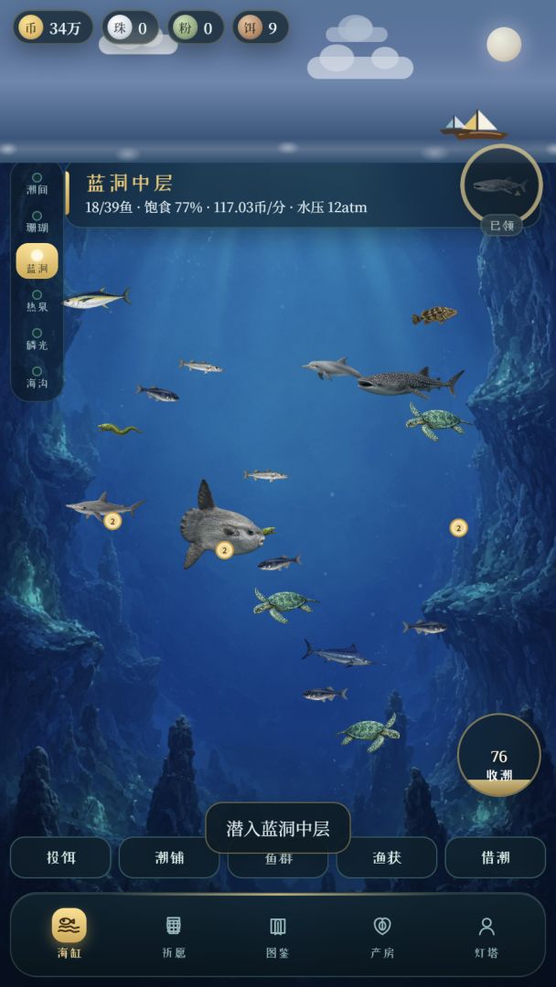 包了一片海养大鱼游戏截图